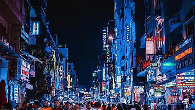 밤거리가 아름다운 부이비엔 거리(Bui Vien Street) 응우옌후에 워킹 스트리트 간단설명 해봅니다.