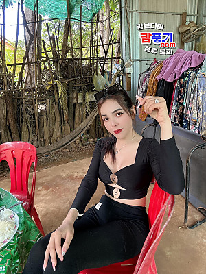 캄보디아 와이프 시골집 시엡립에서 장인어른과 미팅